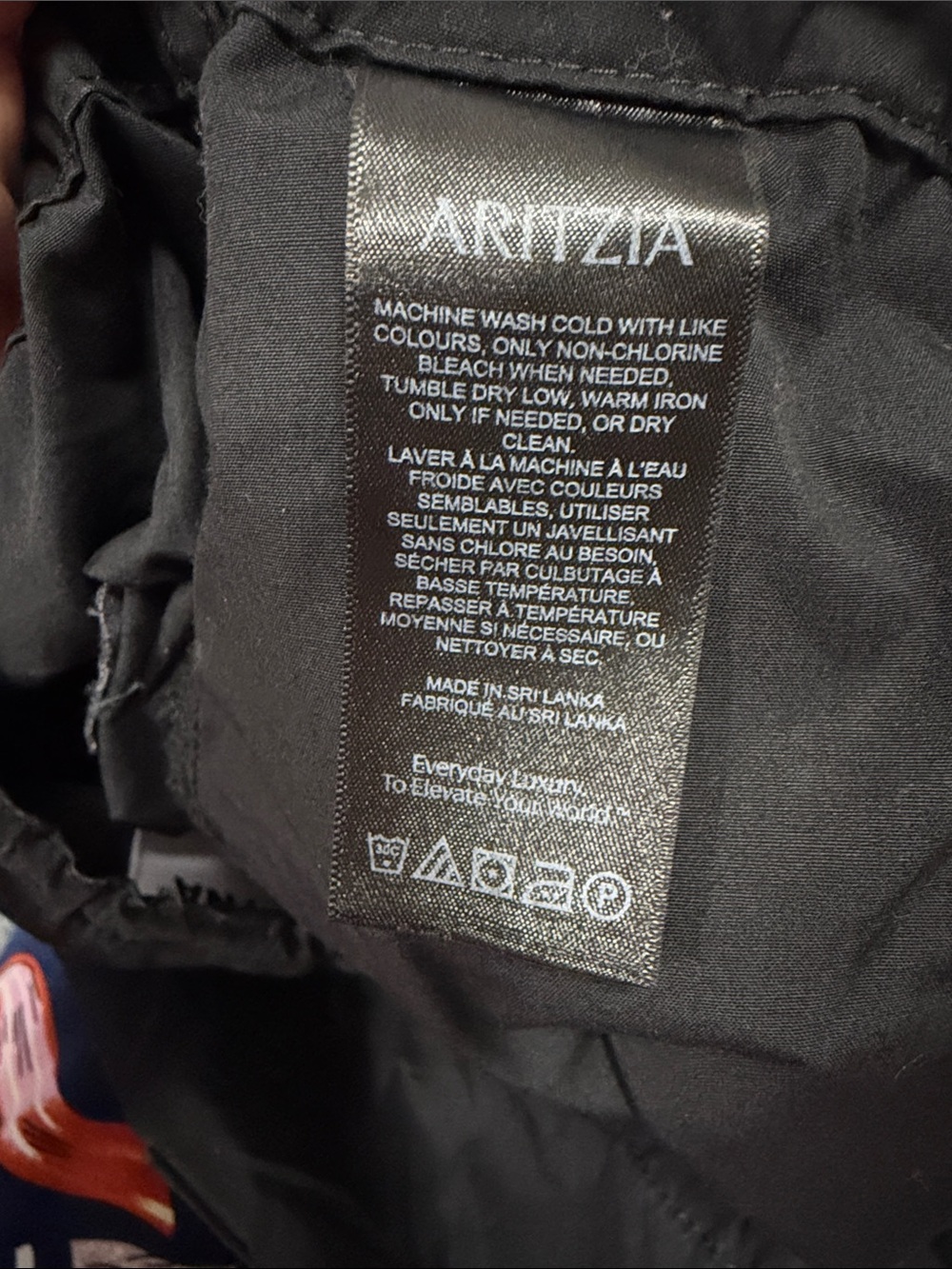 Aritzia TNA Like New Black Hrise Parachute Pants Size M /L39 / I29/ - Picture 7 of 9